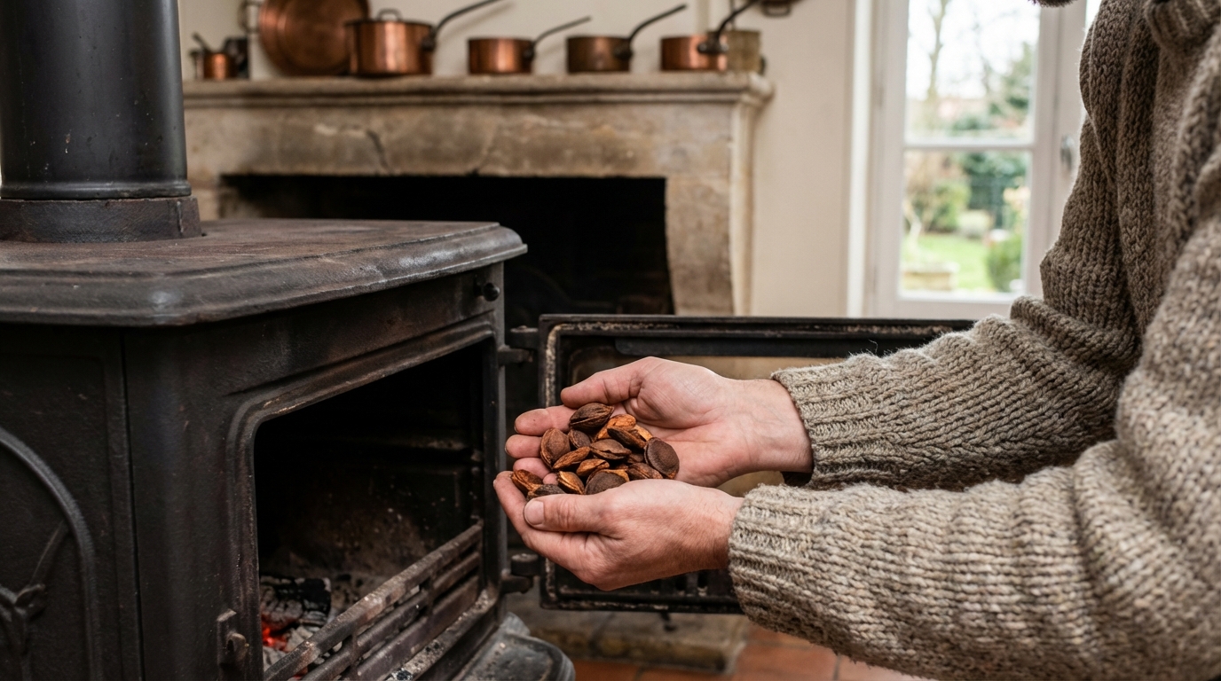 Ce déchet que vous jetez chaque été ? Les anciens s’en servaient pour allumer leur poêle en un instant