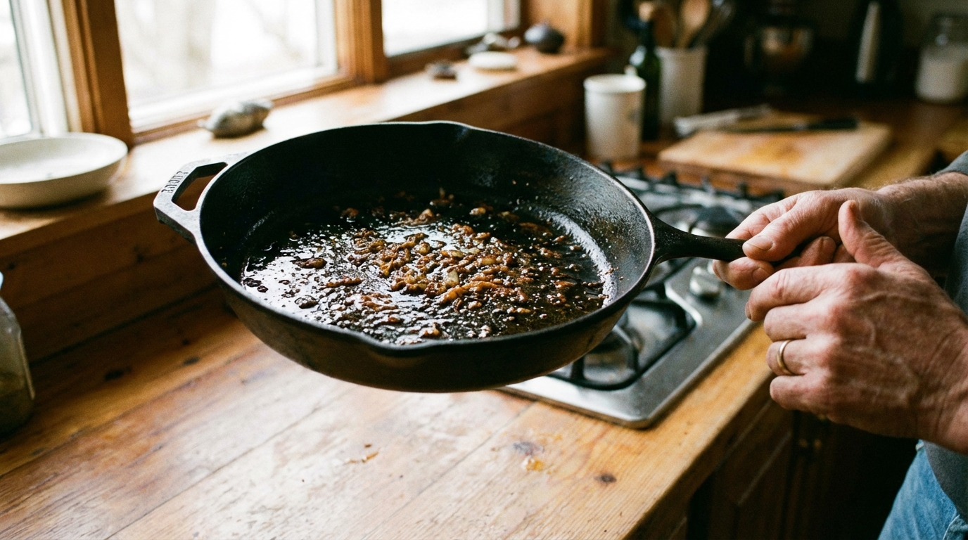 Cuisiner fait maison : l’erreur invisible qui raccourcit la vie de vos poêles sans que vous le soupçonniez