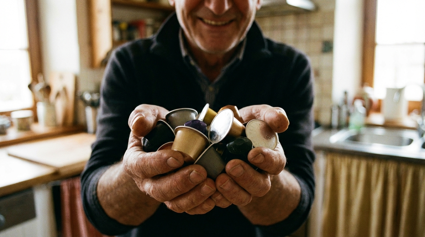 J’ai jeté mes capsules au compost pendant deux ans avant de découvrir ce détail gênant