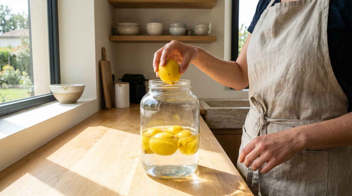 Vos citrons ramollissent en une semaine ? Ce geste avec un bocal leur donne un mois de plus