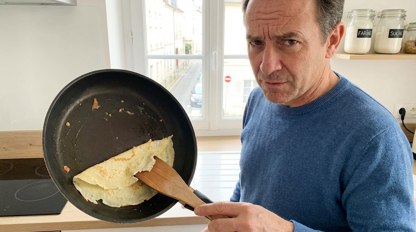 Le piège invisible qui sabote vos crêpes, même quand vous pensez tout faire comme il faut