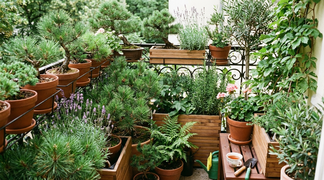 « J’ai transformé mon balcon de 6 m² en mini-forêt grâce à cette méthode japonaise : mes voisins n’en reviennent toujours pas »