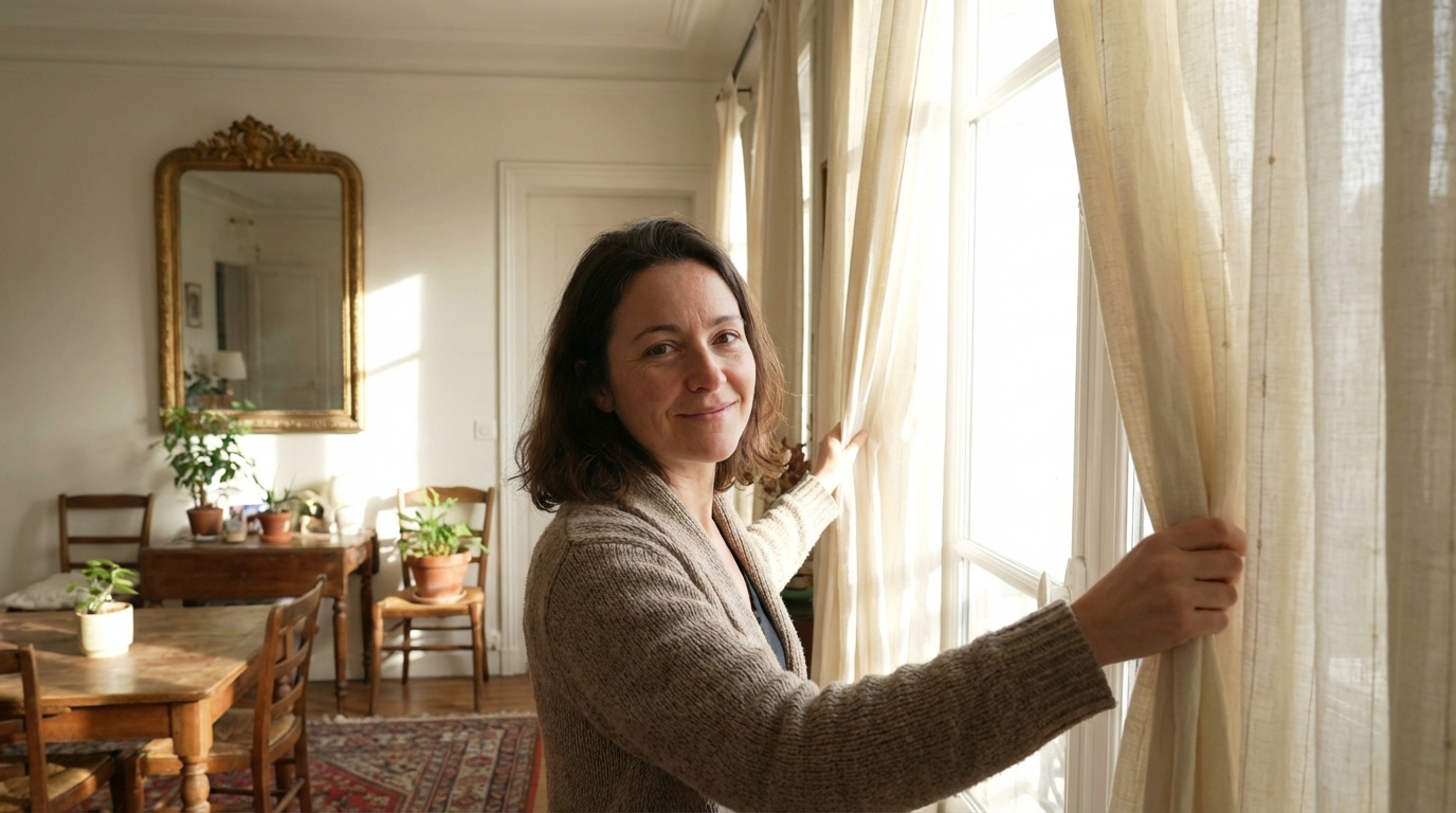 « Je n’allume plus avant le soir » : le changement discret qui a inondé mon salon de lumière