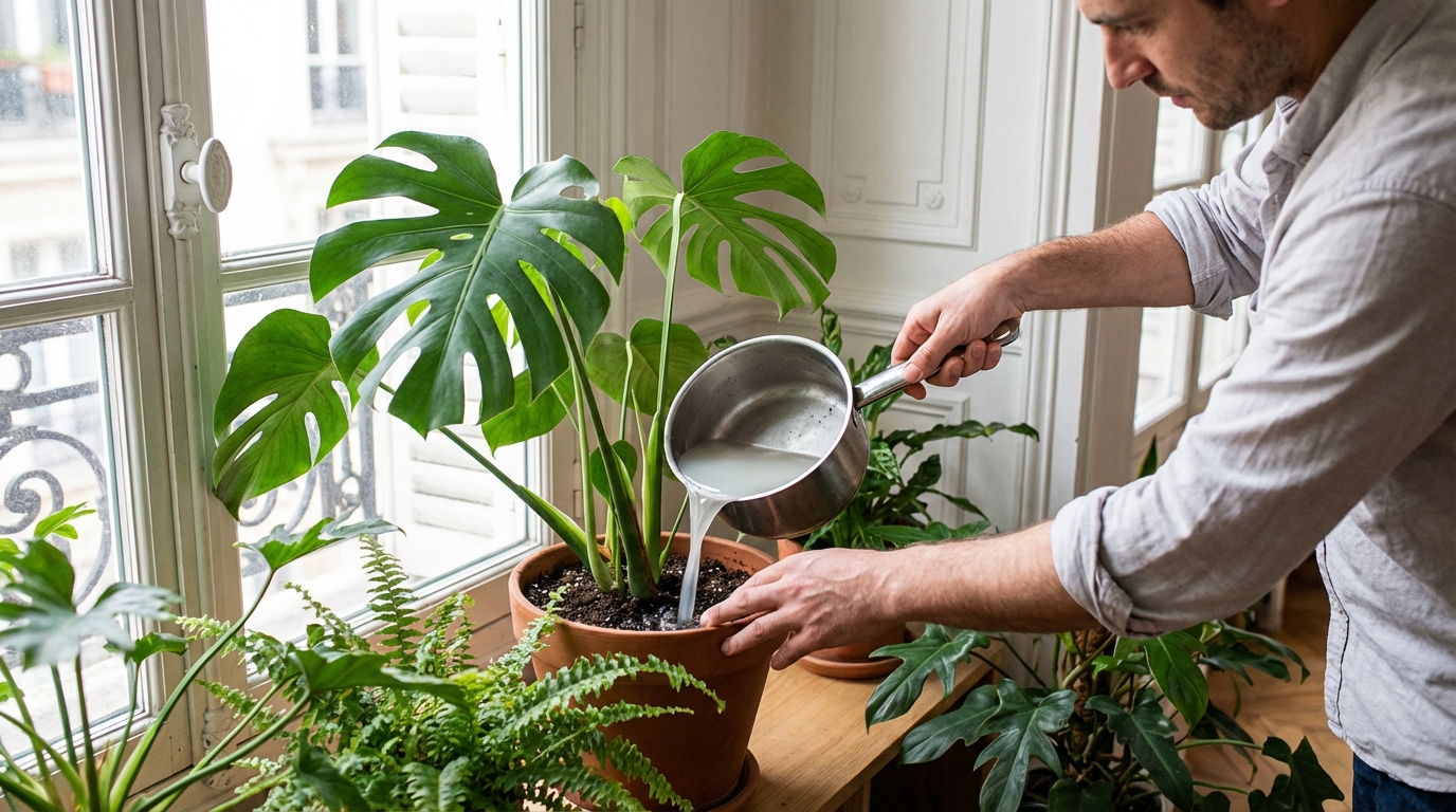 Ma voisine récupère cette eau de cuisson que tout le monde gaspille : ses plantes sont deux fois plus fournies que les miennes