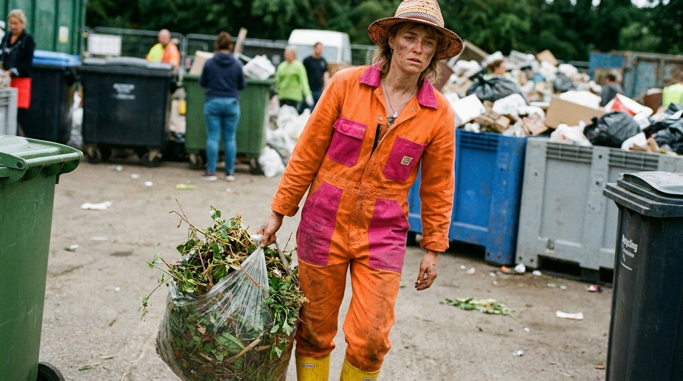 Ce tas que vous avez mis en sac ce matin aurait pu garder votre potager humide jusqu’en septembre