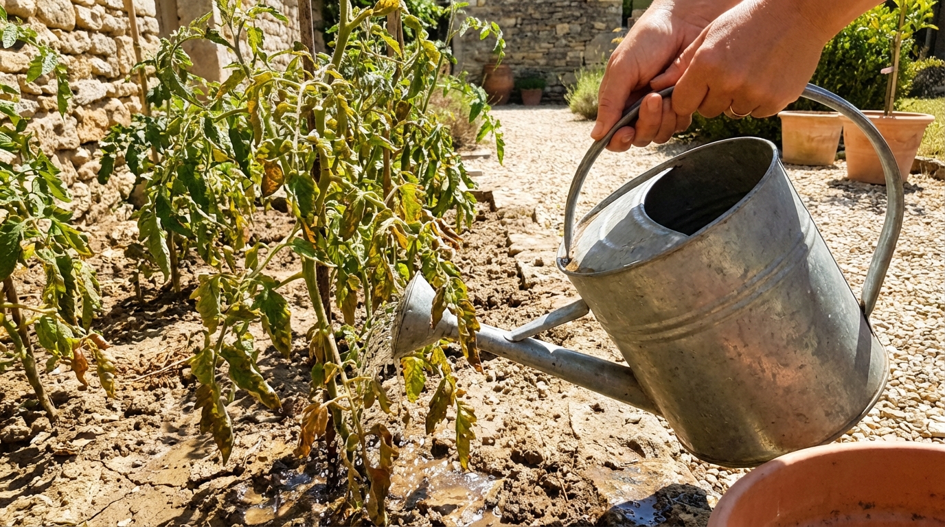 J’ai filmé mes plants de tomates après ce geste banal par 30 °C : ce que j’ai vu m’a fait changer toute ma routine