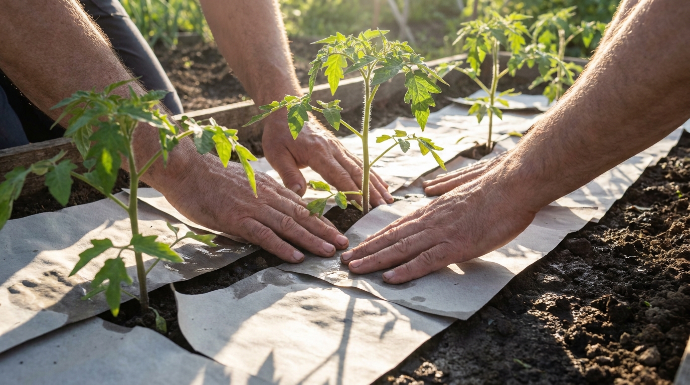 « Surtout ne jette pas ça » : depuis qu’un voisin retraité a posé ceci au pied de mes tomates, je n’arrose presque plus