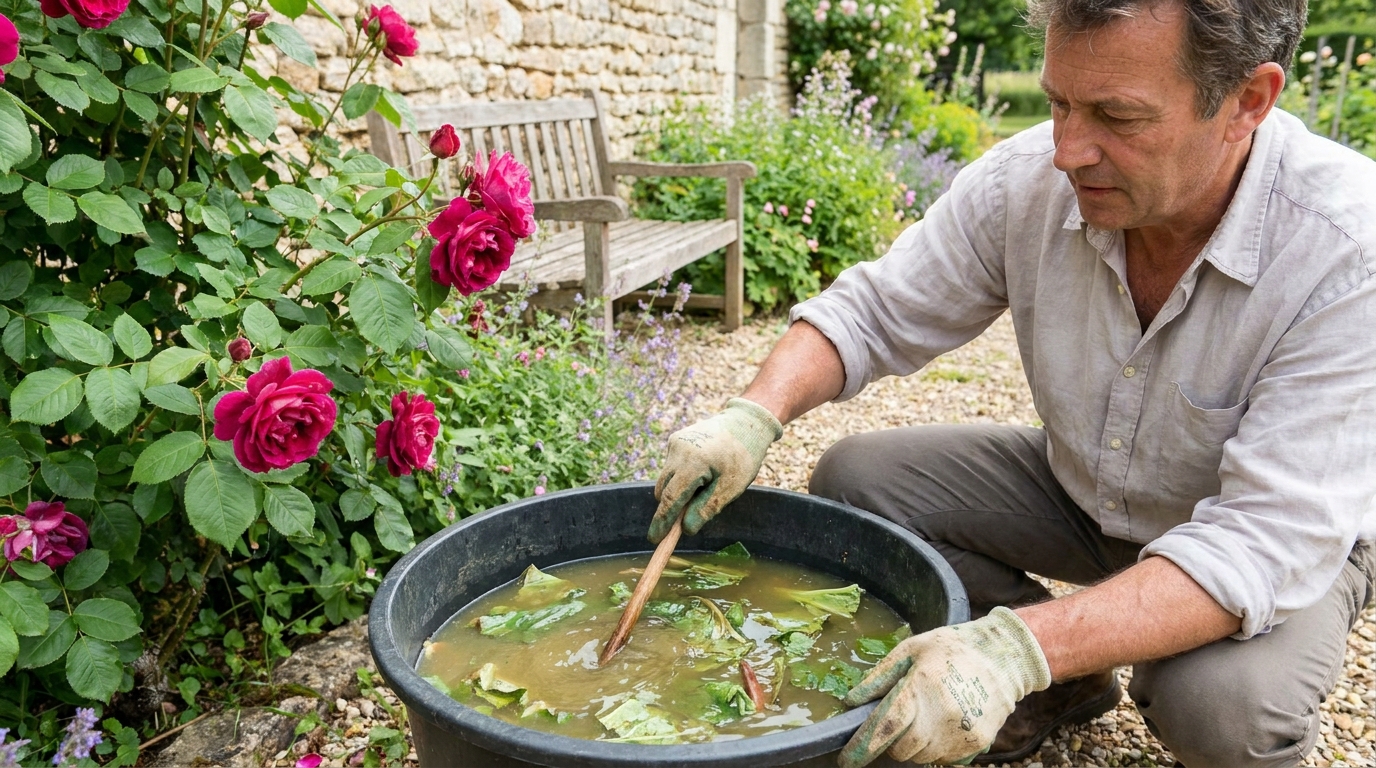 Ce déchet toxique du potager de mai élimine les pucerons mieux que tout produit du commerce