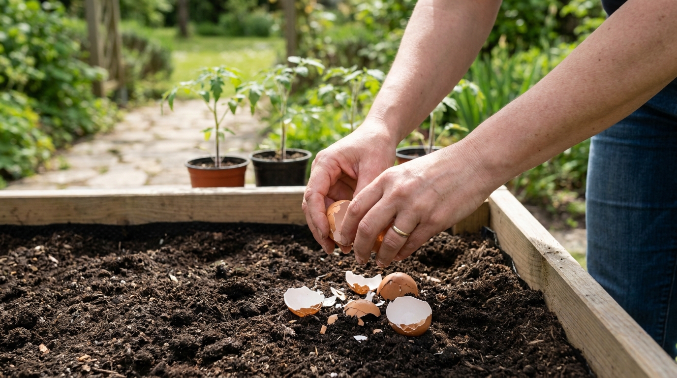 Les anciens écrasaient toujours la même chose avant de planter leurs tomates : pas une seule ne se fendait de tout l’été