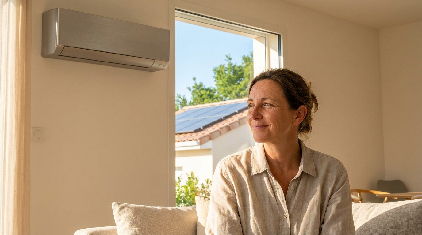 J’ai toujours refusé la clim chez moi par principe écolo : cet été, un installateur m’a présenté un type de climatiseur dont je n’avais jamais entendu parler