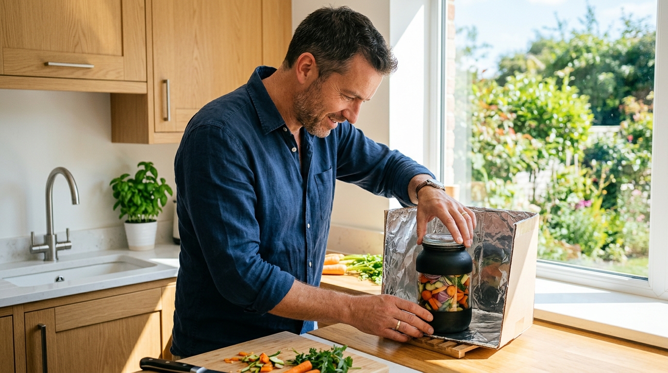 Fini le four qui transforme la cuisine en fournaise : la trouvaille toute simple qui cuit mes légumes sans un watt d’électricité