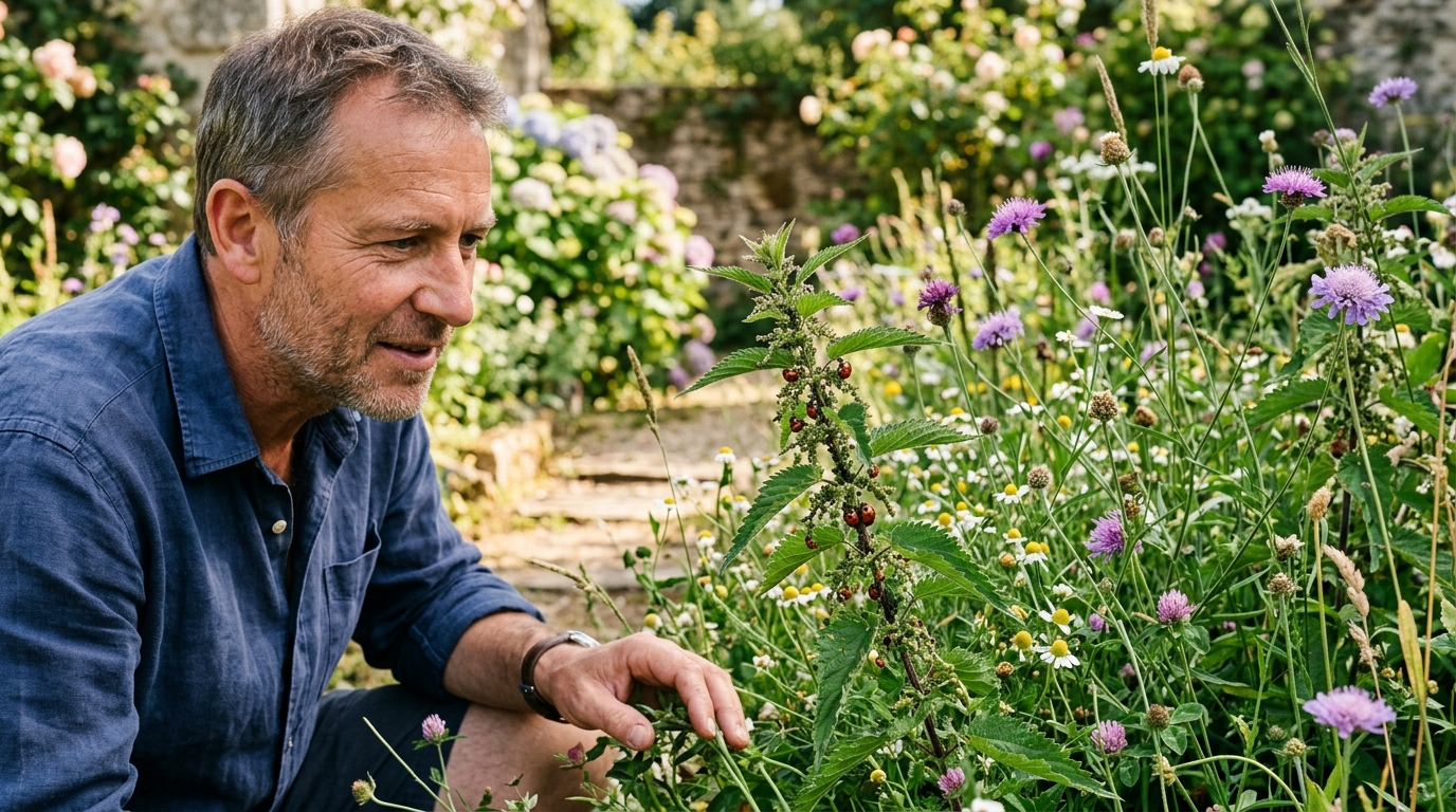 Fini les traitements contre les pucerons : ce petit mètre carré oublié au fond du jardin fait le travail tout seul