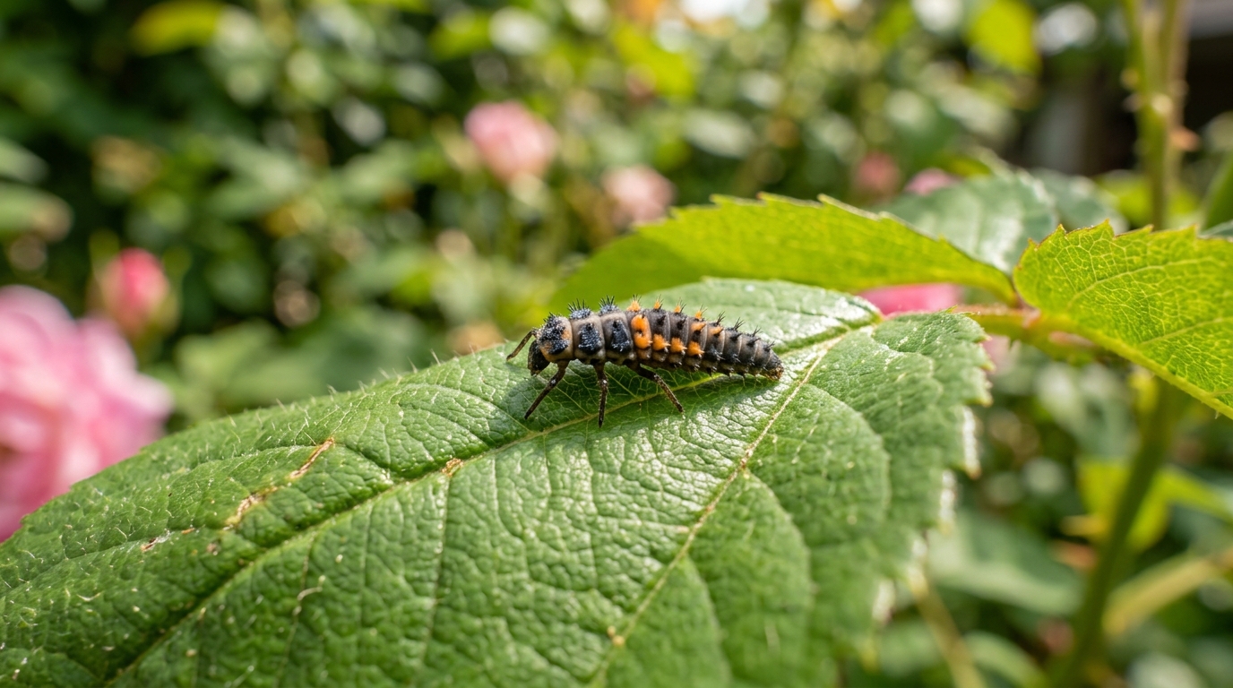 Si vous voyez ces petites bêtes noires et orange sur vos rosiers, ce n’est pas une invasion : voici qui travaille vraiment pour vous