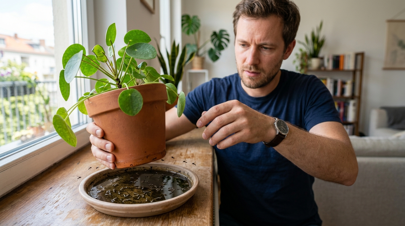 J’ai confié mes plantes à mon voisin pendant trois semaines d’août : en soulevant le premier pot à mon retour, j’ai compris d’où venaient les piqûres