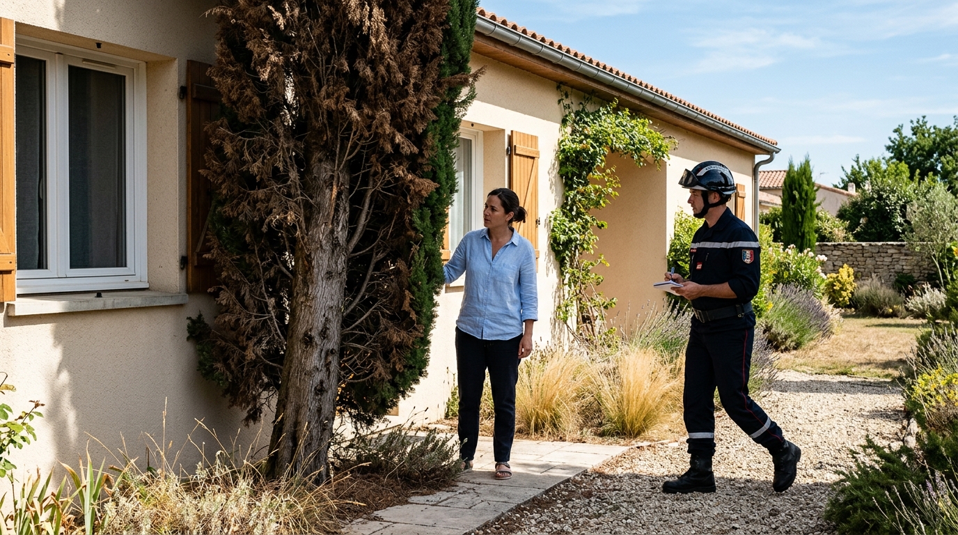 J’ai planté cet arbre à trois mètres de ma façade juste pour l’ombre : le pompier venu vérifier m’a demandé la distance exacte avant même d’entrer