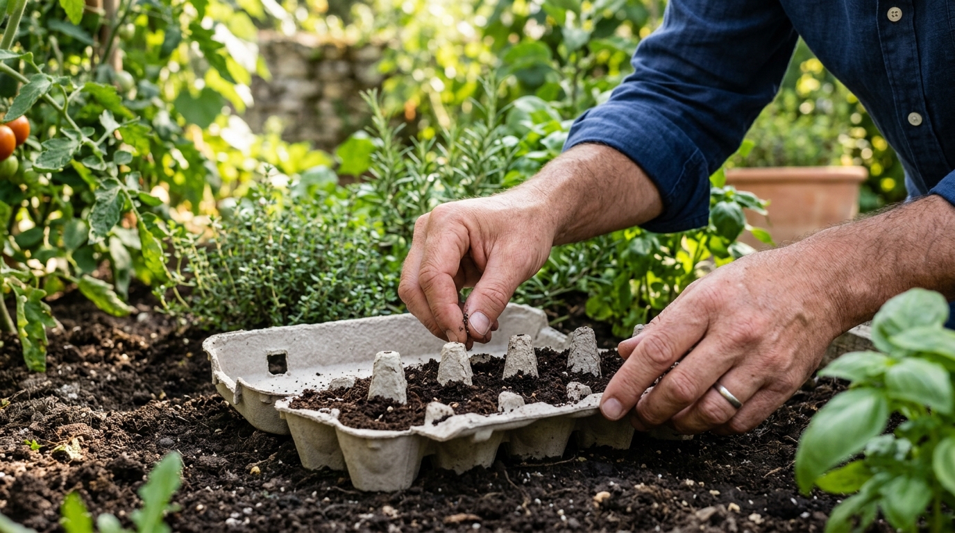 J’ai regardé mon grand-père semer ses carottes avec une boîte à œufs vide : quarante ans plus tard, les jardineries vendent l’équivalent 15 €