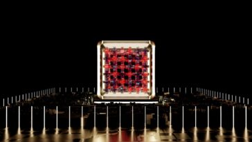 C'est fini pour la table de lasers qui occupe une salle entière : chez Pasqal, un seul circuit suffit désormais à retenir ...