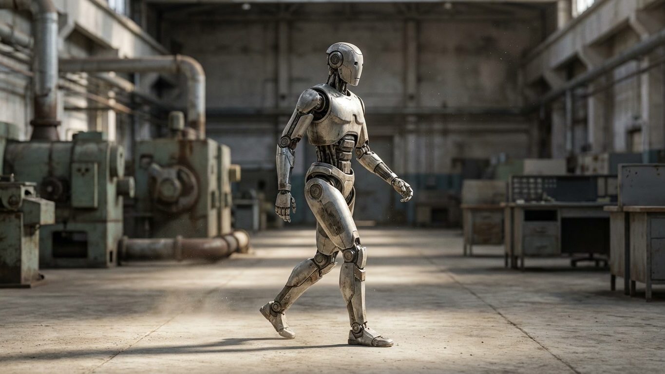 C'est officiel pour le robot Iron de Xpeng : il quitte l'usine sur ses deux jambes, et son premier poste n'a rien à voir a...