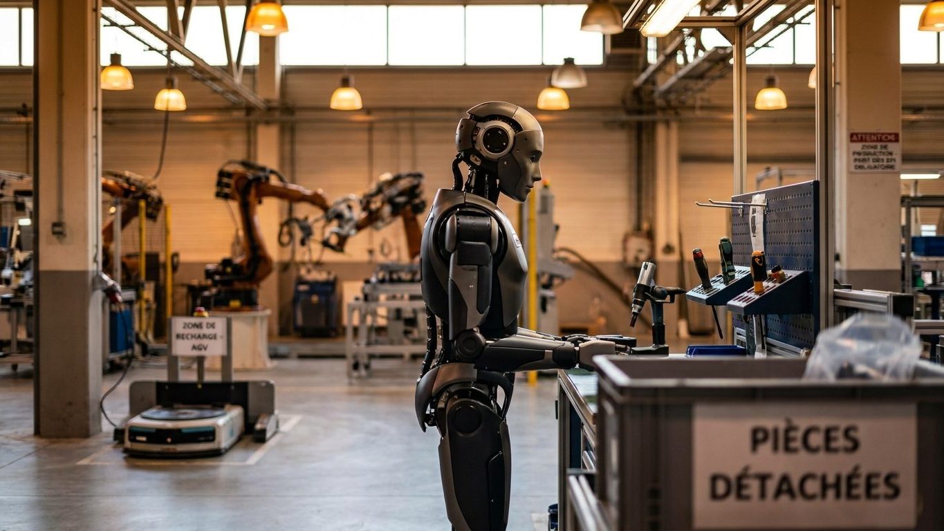 Plus personne ne porte les humanoïdes d’un poste à l’autre chez UBTech : voici ce qui s’en charge dans l’usine de Liuzhou